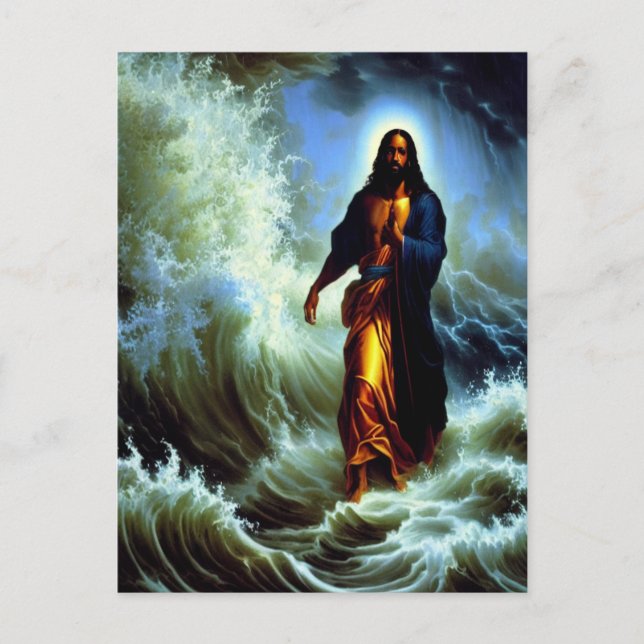 Through Troubled Waters 2 Postcard (Front)