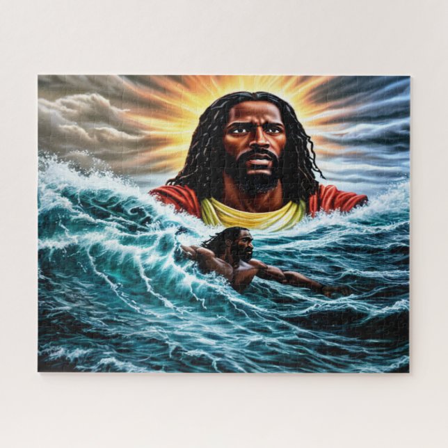 Through Troubled Waters Puzzle (Horizontal)