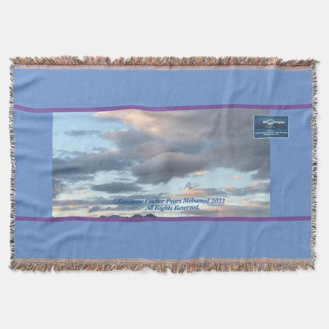 Throw Blanket (MountainView #1) RFPMDesigns ©️2022 (Front)