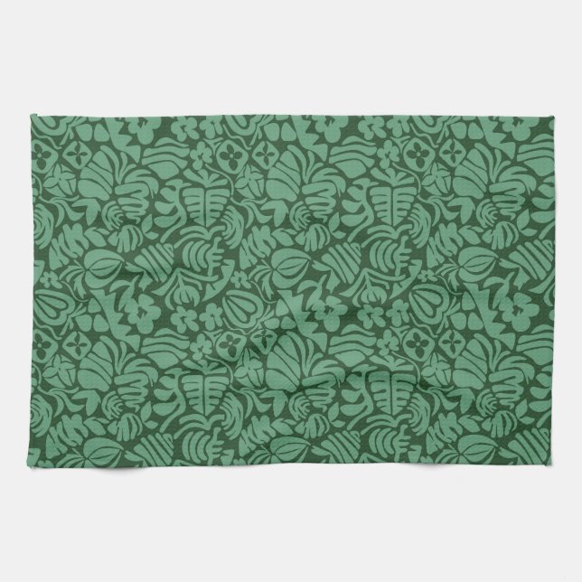 Throw Blanket Tea Towel (Horizontal)