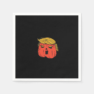 Throw Him Out Like A Pumpkin Trumpkin Halloween El Napkin