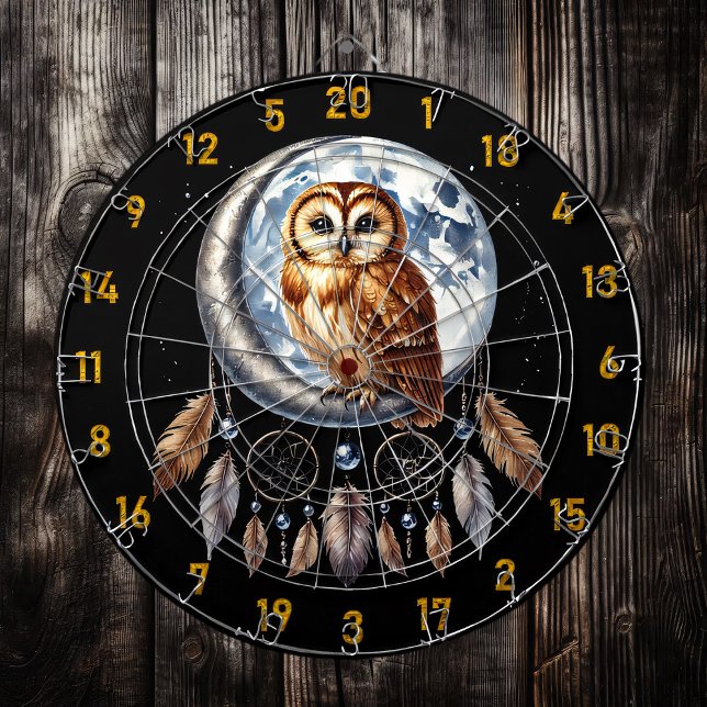 Throw Like an Owl-Star Dartboard (Creator Uploaded)