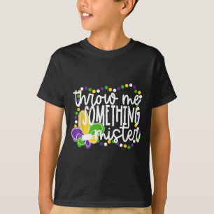 Throw Me Soing Mister Mardi Gras Beads New Orleans T-Shirt