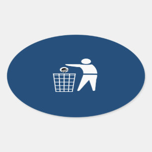 THROW OBAMA OUT OVAL STICKER