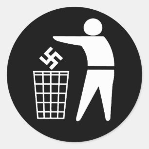 Throw out Fascists Classic Round Sticker