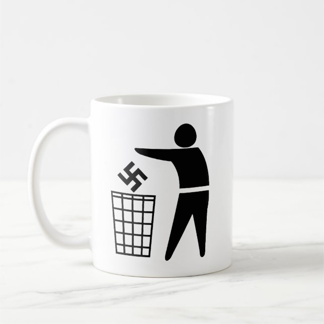 Throw out Fascists  Coffee Mug (Left)