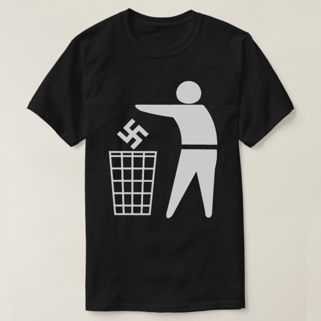Throw out Fascists T-Shirt (Design Front)