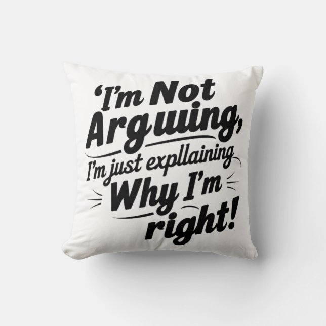 Throw Pillow (Front)