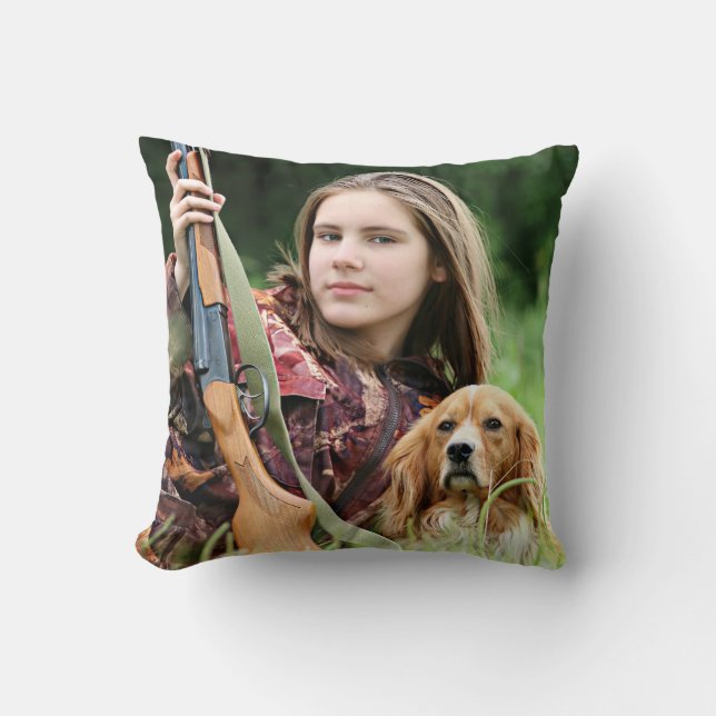 Throw Pillow 16" x 16" (Front)