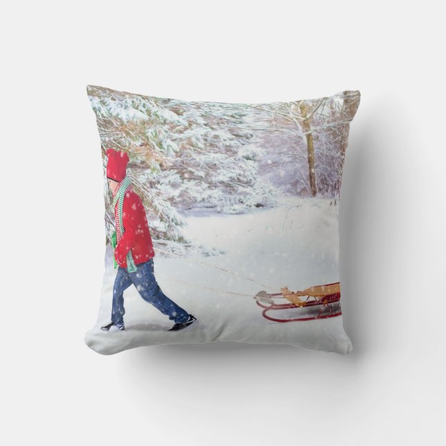Throw Pillow 16" x 16" (Front)
