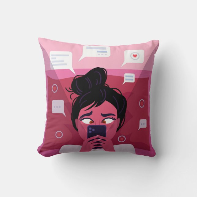 Throw Pillow 16" x 16" (Front)
