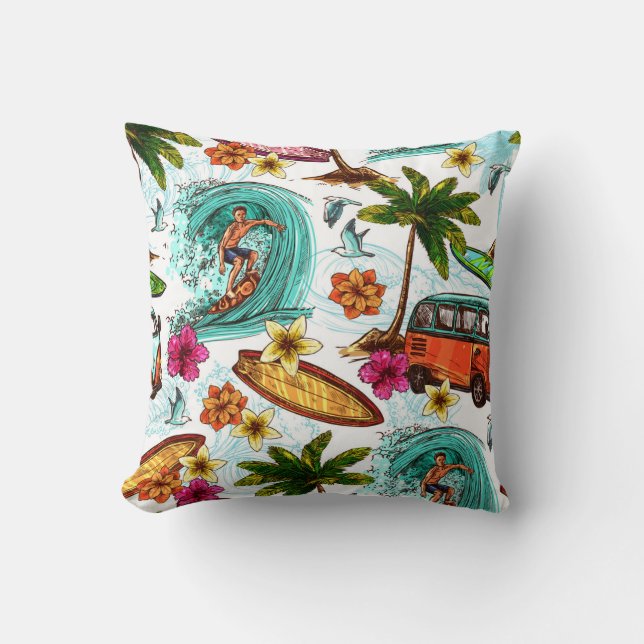 Throw Pillow 16" x 16" (Front)