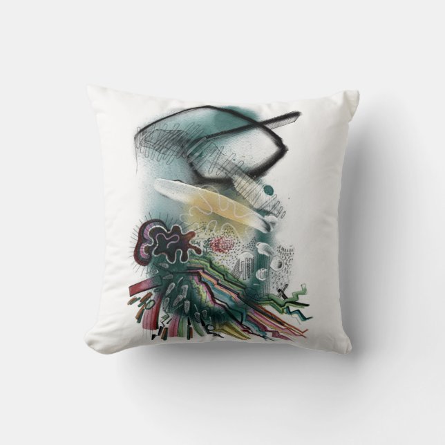 Throw Pillow 16" x 16" (Front)