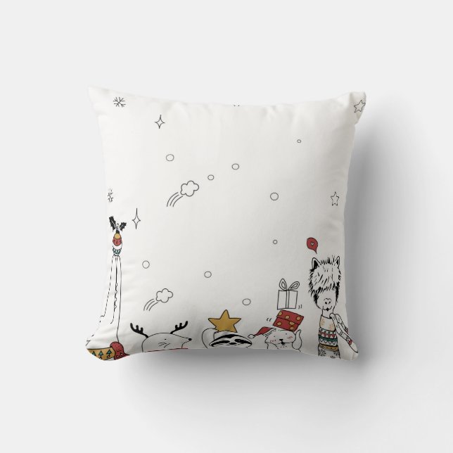 Throw Pillow 16" x 16" (Front)
