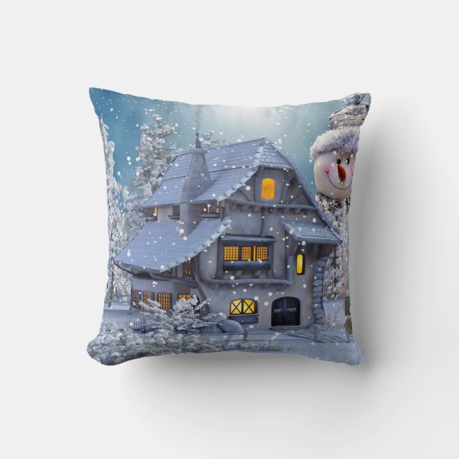 Throw Pillow 16" x 16" (Front)