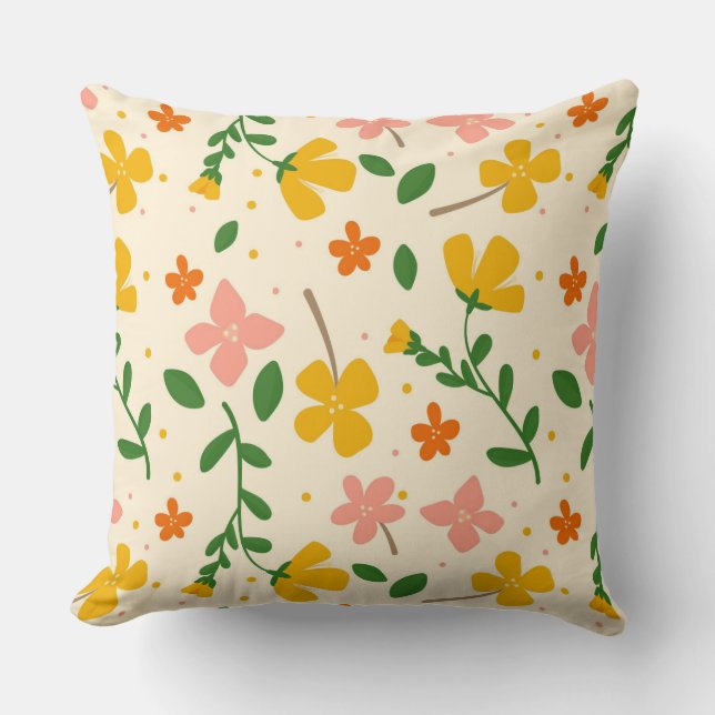 Throw Pillow 20" x 20" (Front)