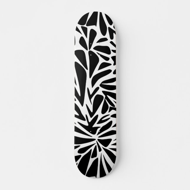 Throw Pillow Abstract modern  Skateboard (Front)