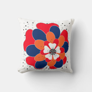 Throw Pillow Abstract simple quilting patchwork pa