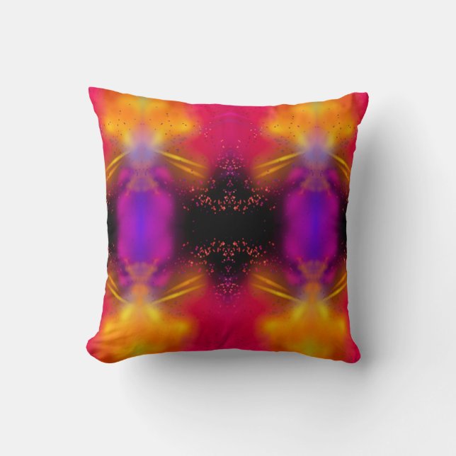 Throw Pillow Abstract style  (Front)