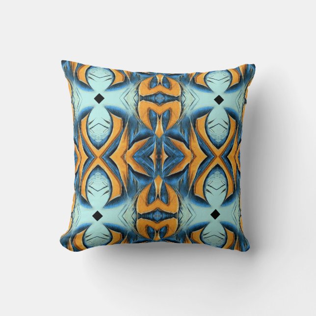 Throw Pillow, An elegant multicolor classic design Cushion (Front)