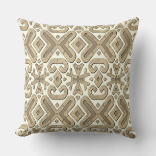Throw Pillow,  An unique embossed art design  Cushion