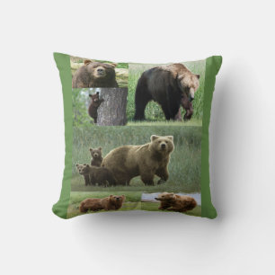 Throw Pillow Bear