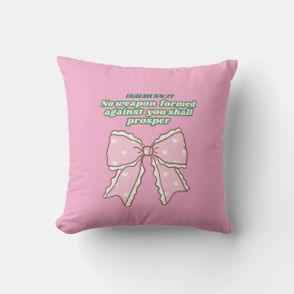 Throw Pillow, bible verse pillow, christian pillow