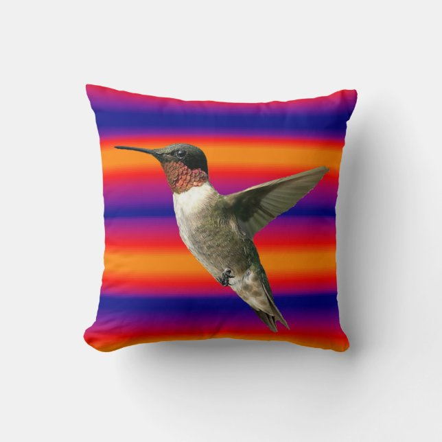 Throw Pillow Bird (Front)