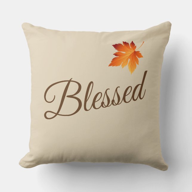 Throw Pillow-Blessed Pillow (Front)