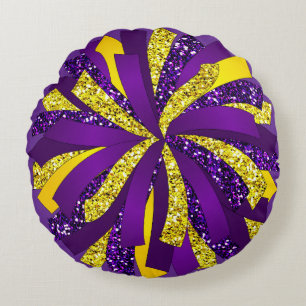 Throw Pillow Cheerleader Pom Pom personalised