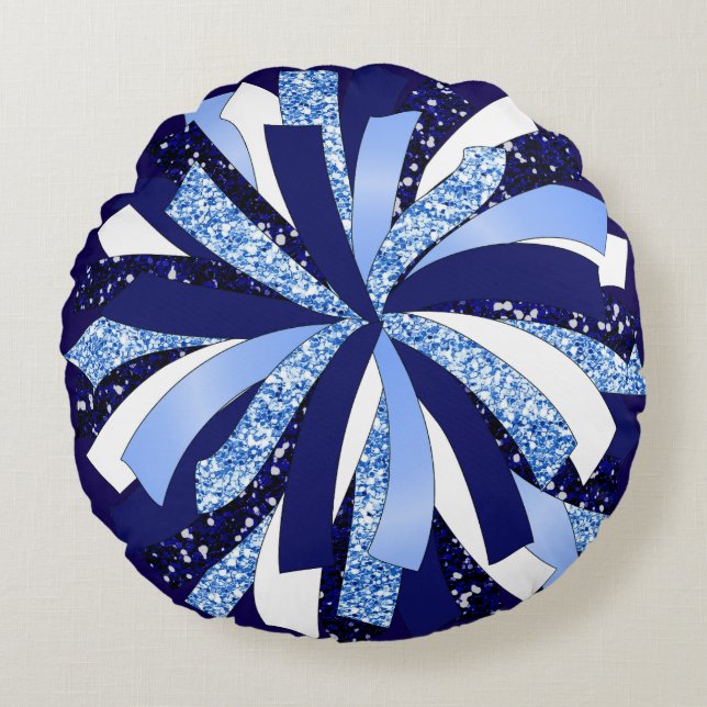 Throw Pillow Cheerleader Pom Pom personalised (Front)