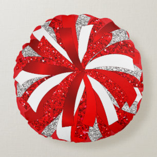 Throw Pillow Cheerleader Pom Pom personalised