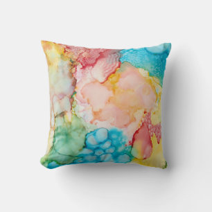 Throw Pillow Colorburst