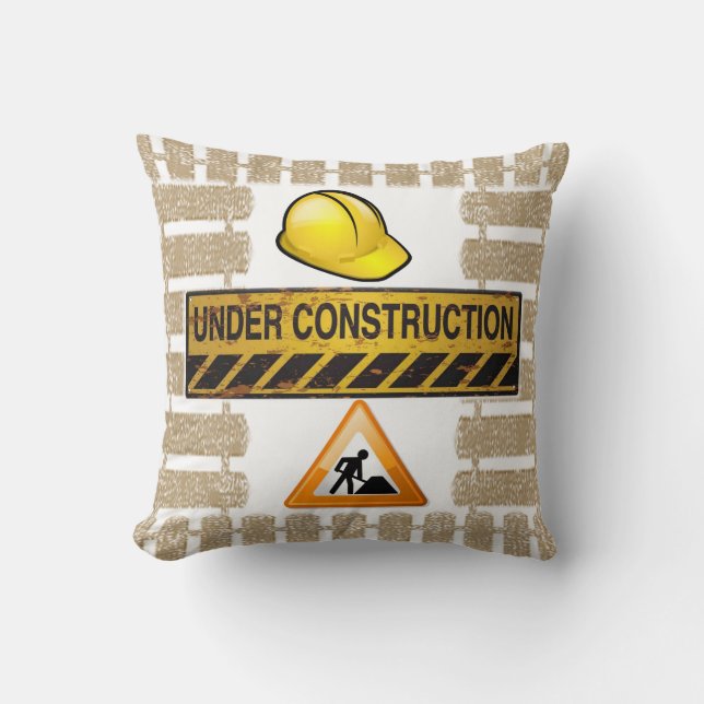 Throw Pillow Construction (Front)