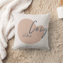 Throw Pillow-Cosy