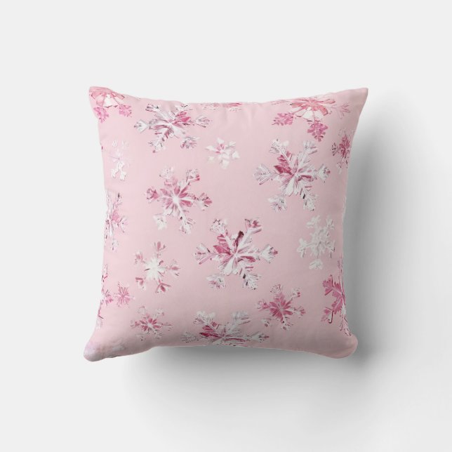 Throw Pillow & cushion that brings white dreams (Back)