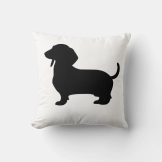 Throw Pillow Dash hound