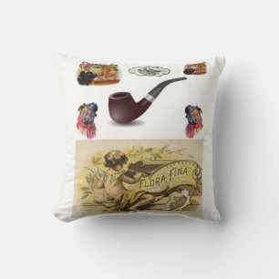throw pillow decore cigar
