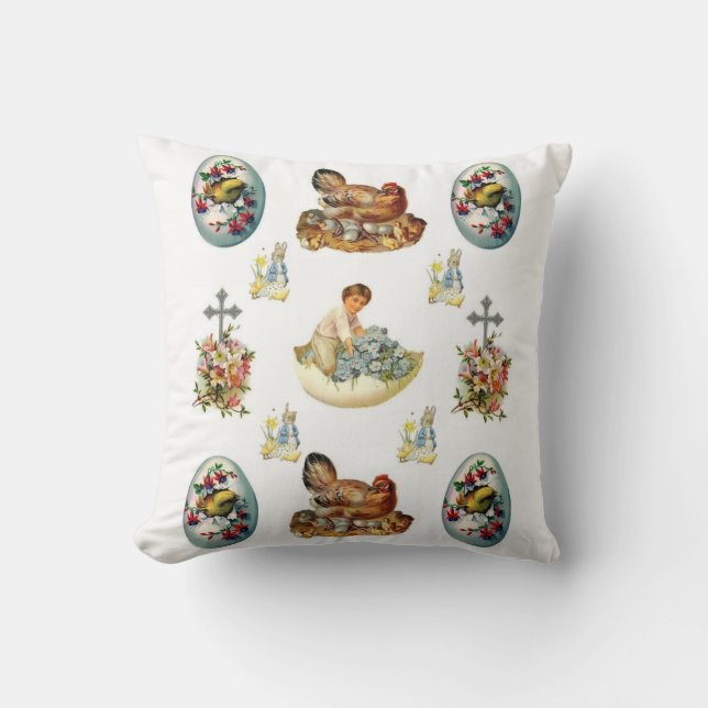 Throw Pillow Easter (Front)