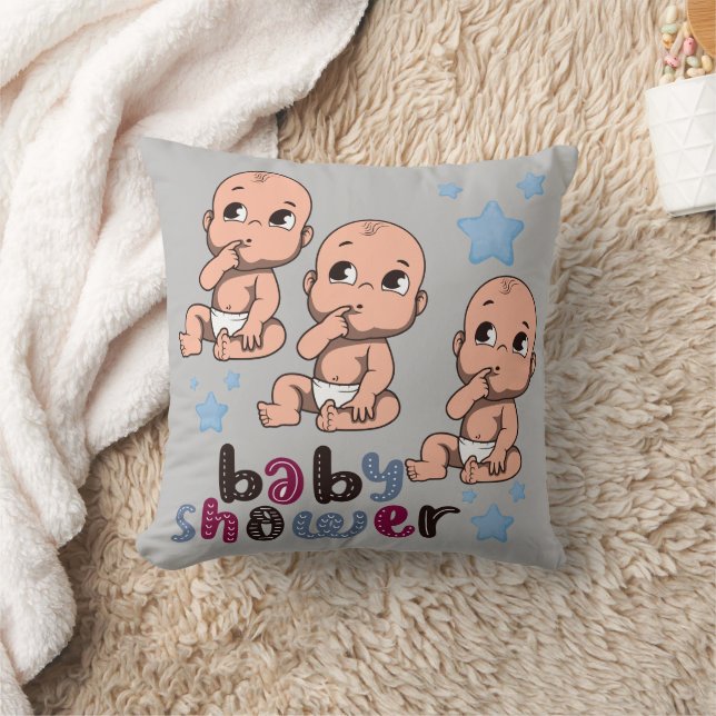 Throw Pillow ECC,COJINES BABY (Blanket)
