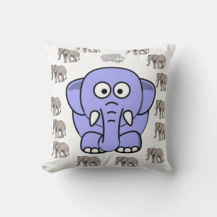 Throw Pillow Elephant
