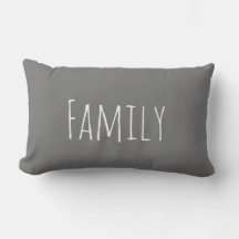 Throw Pillow Family Rectangle