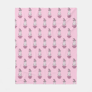 Throw Pillow Fleece Blanket