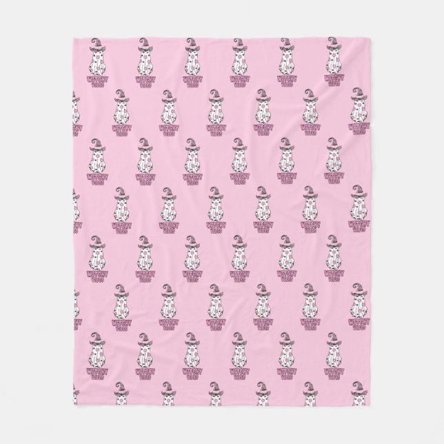 Throw Pillow Fleece Blanket (Front)