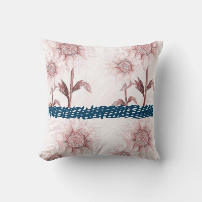 Throw Pillow Floral (Front)
