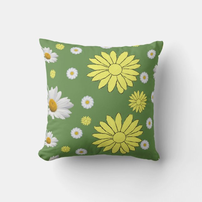 Throw Pillow Floral (Front)