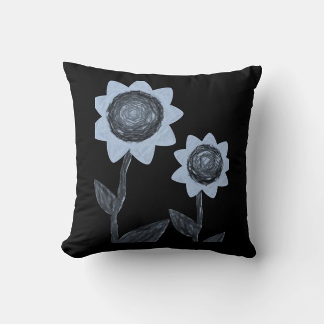Throw Pillow Floral (Front)
