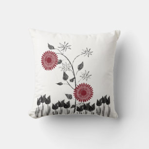 Throw Pillow Floral