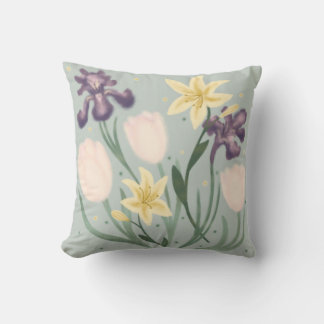 Throw pillow floral