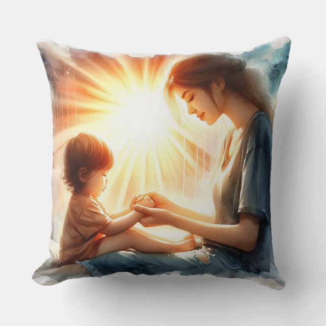 Throw Pillow for mum (Front)